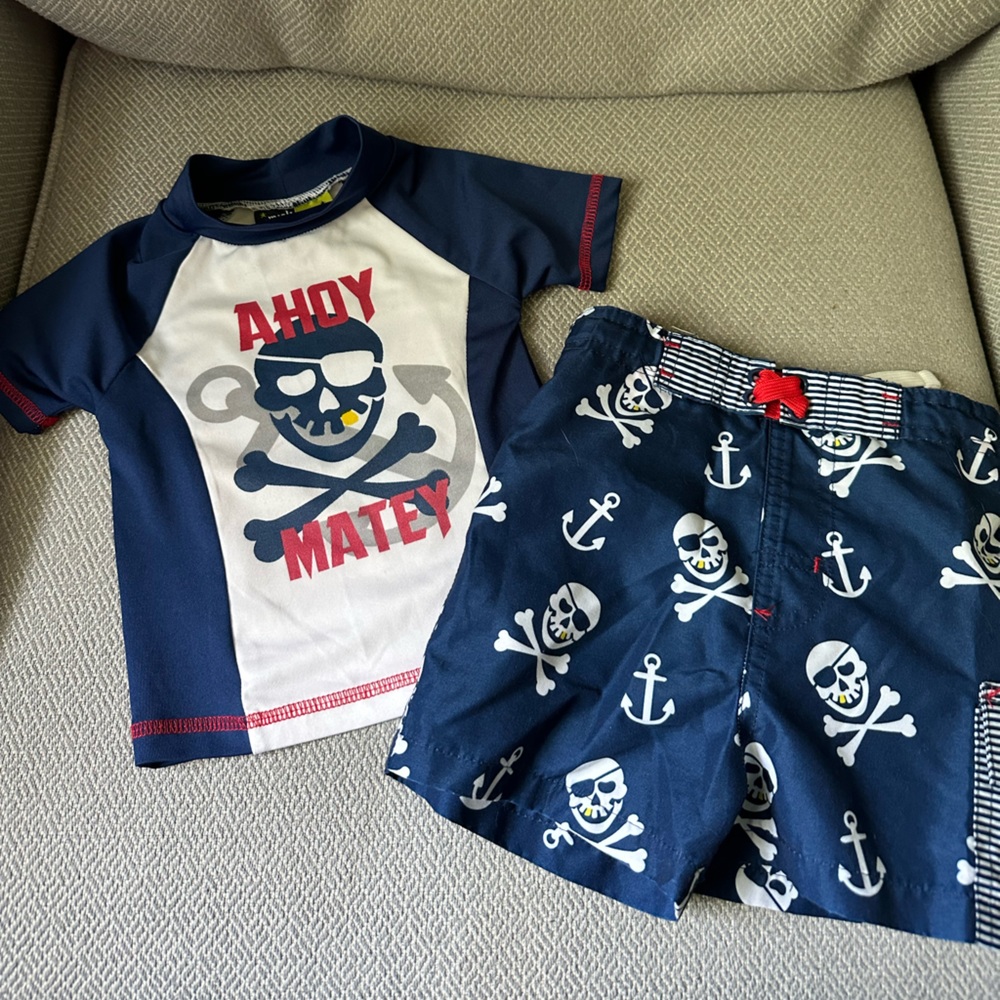 Matching swim set